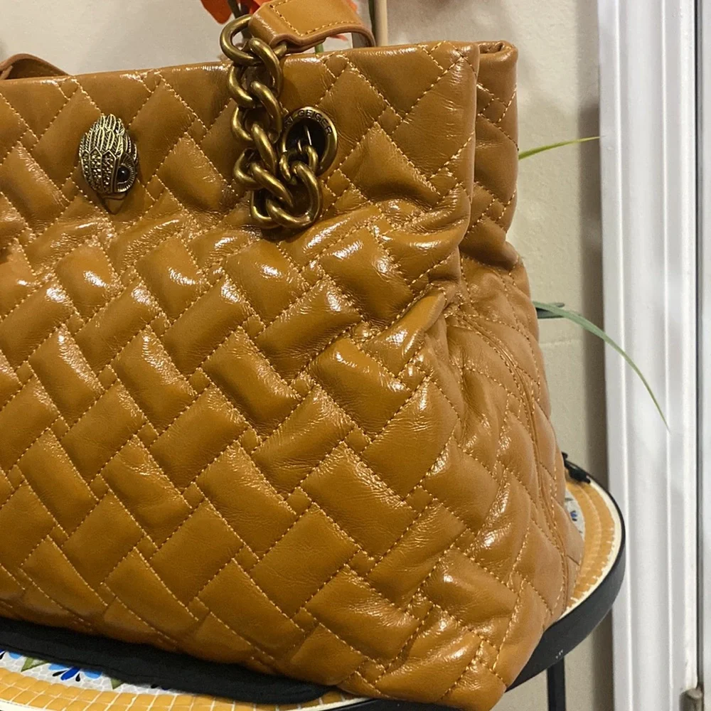 Kurt Geiger Kensington Quilted Leather Tote - Picture 9 of 13